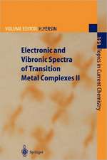 Electronic and Vibronic Spectra of Transition Metal Complexes II