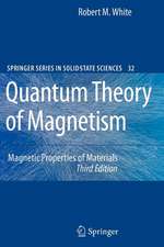 Quantum Theory of Magnetism