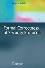 Formal Correctness of Security Protocols