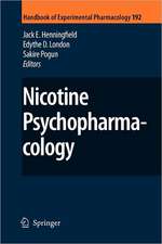 Nicotine Psychopharmacology