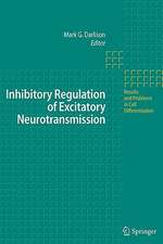 Inhibitory Regulation of Excitatory Neurotransmission