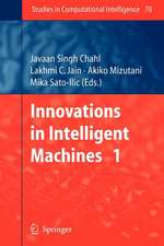 Innovations in Intelligent Machines - 1