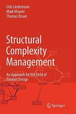 Structural Complexity Management: An Approach for the Field of Product Design