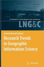 Research Trends in Geographic Information Science