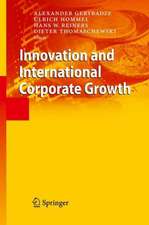 Innovation and International Corporate Growth