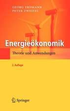 Energieökonomik: Theorie und Anwendungen