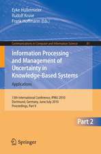 Information Processing and Management of Uncertainty in Knowledge-Based Systems: 13th International Conference, IPMU 2010, Dortmund, Germany, June 28–July 2, 2010. Proceedings, Part II