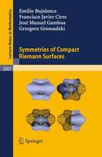 Symmetries of Compact Riemann Surfaces