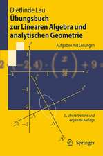 Übungsbuch zur Linearen Algebra und analytischen Geometrie: Aufgaben mit Lösungen