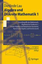 Algebra und Diskrete Mathematik 1: Grundbegriffe der Mathematik, Algebraische Strukturen 1, Lineare Algebra und Analytische Geometrie, Numerische Algebra und Kombinatorik