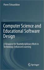 Computer Science and Educational Software Design