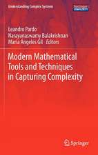 Modern Mathematical Tools and Techniques in Capturing Complexity