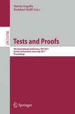 Tests and Proofs: 5th International Conference, TAP 2011, Zürich, Switzerland, June 30 - July 1, 2011, Proceedings