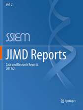 JIMD Reports - Case and Research Reports, 2011/2