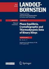 Dy–Er ... Ir–Y: Volume 12: Phase Equilibria, Crystallographic and Thermodynamic Data of Binary Alloys, Subvol. C