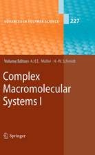 Complex Macromolecular Systems I