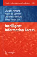 Intelligent Information Access