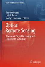 Optical Remote Sensing: Advances in Signal Processing and Exploitation Techniques