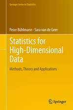 Statistics for High-Dimensional Data: Methods, Theory and Applications