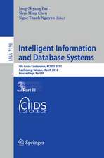 Intelligent Information and Database Systems: 4th Asian Conference, ACIIDS 2012, Kaohsiung, Taiwan, March 19-21, 2012, Proceedings, Part III