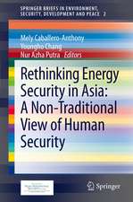 Rethinking Energy Security in Asia: A Non-Traditional View of Human Security