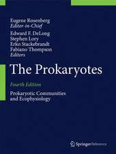 The Prokaryotes: Prokaryotic Communities and Ecophysiology