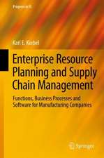 Enterprise Resource Planning and Supply Chain Management