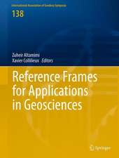 Reference Frames for Applications in Geosciences