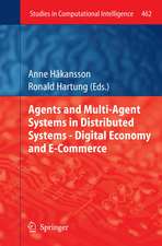 Agent and Multi-Agent Systems in Distributed Systems - Digital Economy and E-Commerce