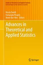 Advances in Theoretical and Applied Statistics