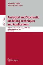 Analytical and Stochastic Modeling Techniques and Applications: 20th International Conference, ASMTA 2013, Ghent, Belgium, July 8-10, 2013, Proceedings