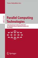 Parallel Computing Technologies: 12th International Conference, PaCT 2013, St. Petersburg, Russia, September 30-October 4, 2013, Proceedings