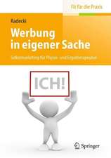 Werbung in eigener Sache