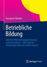 Betriebliche Bildung