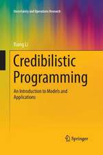 Credibilistic Programming: An Introduction to Models and Applications