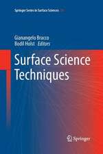 Surface Science Techniques