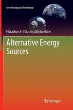 Alternative Energy Sources