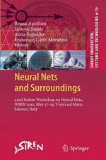 Neural Nets and Surroundings: 22nd Italian Workshop on Neural Nets, WIRN 2012, May 17-19, Vietri sul Mare, Salerno, Italy