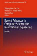 Recent Advances in Computer Science and Information Engineering: Volume 5