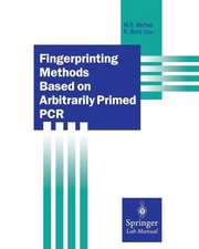 Fingerprinting Methods Based on Arbitrarily Primed PCR