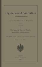 Hygiene and Sanitation („Gesundheitsbüchlein“): A popular Manual to Hygiene