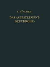 Das Asbestzement-Druckrohr