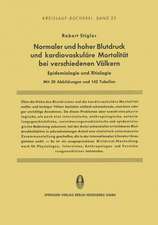 Normaler und hoher Blutdruck und kardiovaskuläre Mortalität bei verschiedenen Völkern: Epidemiologie und Ätiologie