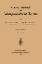 Kurzes Lehrbuch der Anorganischen Chemie