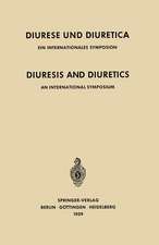 Diuresis and Diuretics / Diurese und Diuretica