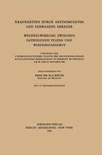 Krankheiten Durch Aktinomyzeten und Verwandte Erreger Wechselwirkung Zwischen Pathogenen Pilzen und Wirtsorganismus: Vorträge der 4. Wissenschaftlichen Tagung der Deutschsprachigen Mykologischen Gesellschaft in Freiburg im Breisgau am 30. und 31. Oktober 1964