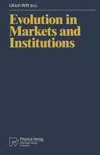 Evolution in Markets and Institutions