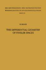 The Differential Geometry of Finsler Spaces