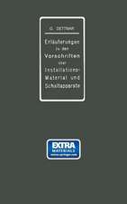 Erläuterungen zu den Vorschriften für die Konstruktion und Prüfung von Installationsmaterial, den Vorschriften für die Konstruktion und Prüfung von Schaltapparaten für Spannungen bis einschl 750 V und den Normalien über die Abstufung von Stromstärken und über Anschlußbolzen: Im Auftrage des Verbandes Deutscher Elektrotechniker