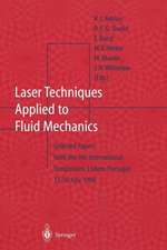 Laser Techniques Applied to Fluid Mechanics: Selected Papers from the 9th International Symposium Lisbon, Portugal, July 13–16, 1998